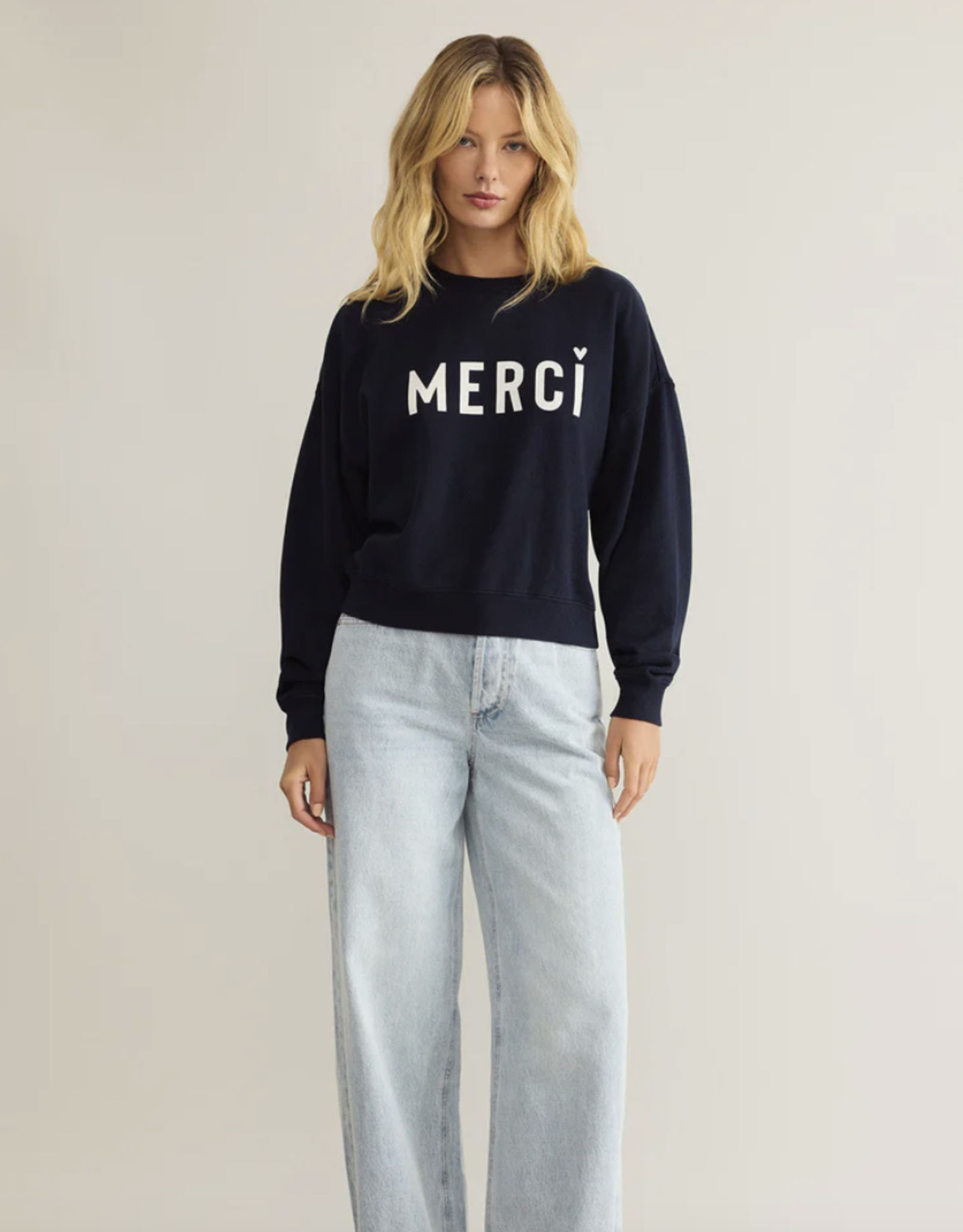 Z Supply Z Supply- Zt251276 First date sweatshirt SS25