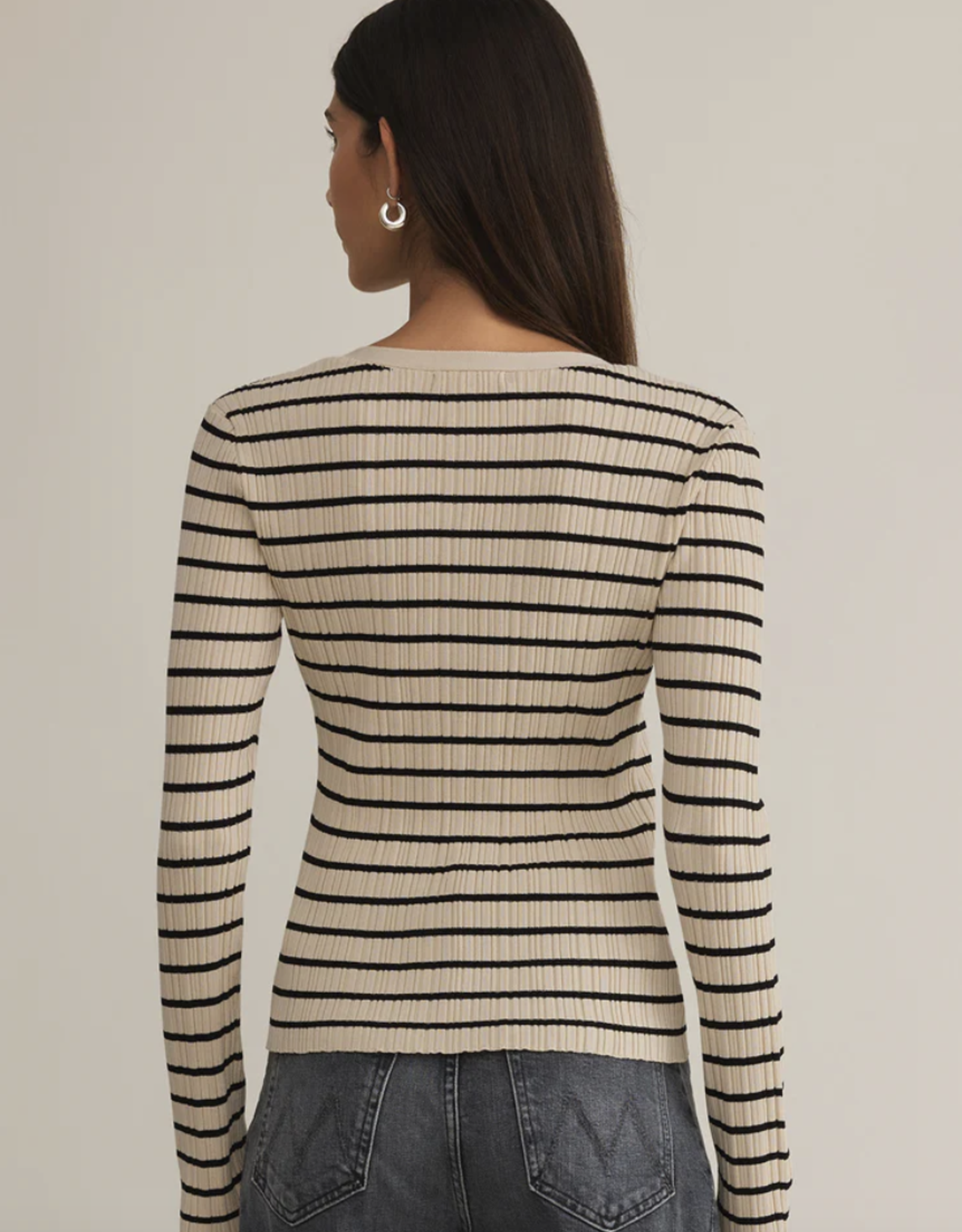 Z Supply Z Supply- ZW251295 Jordana cardigan rayé  SS25