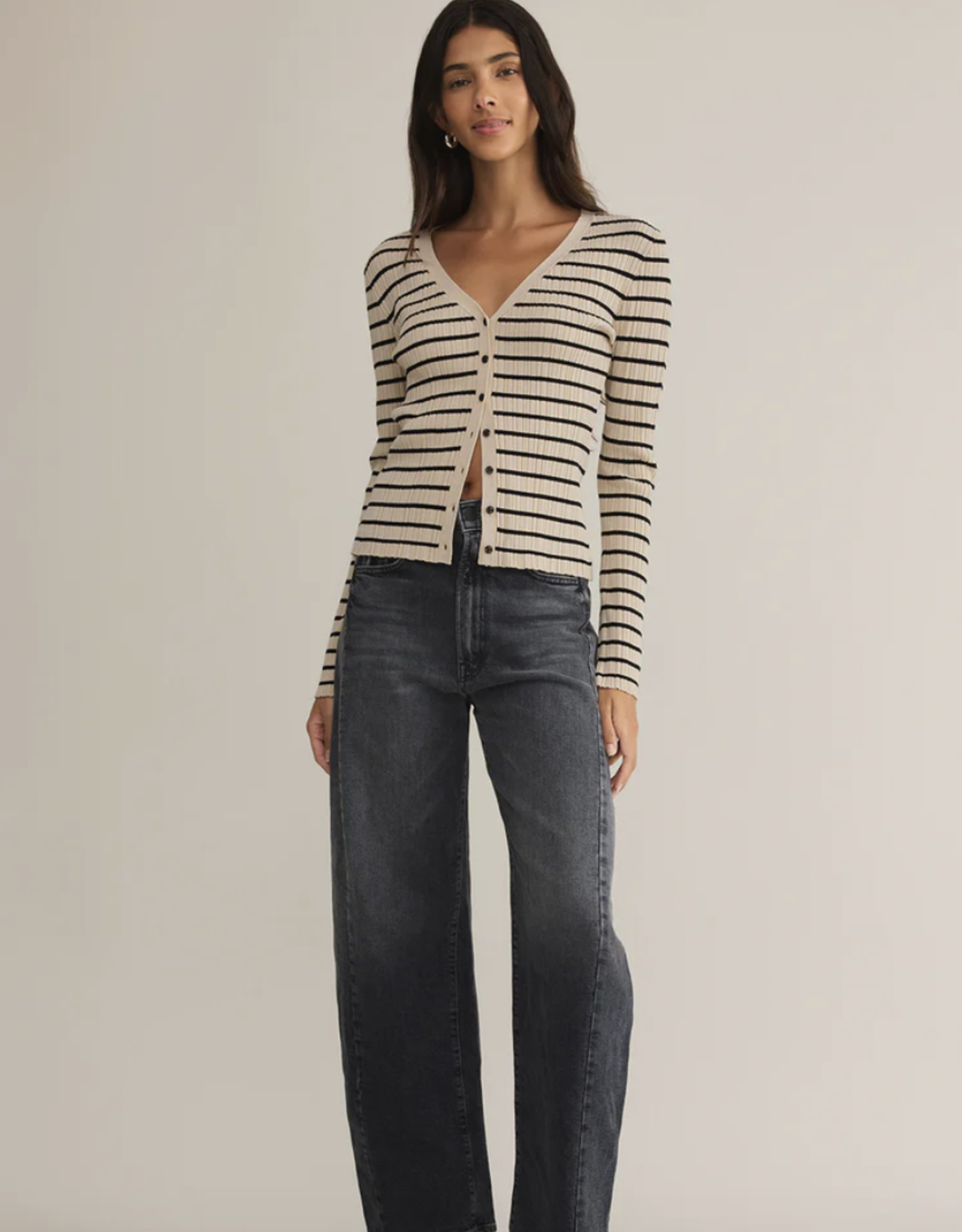 Z Supply Z Supply- ZW251295 Jordana cardigan rayé  SS25