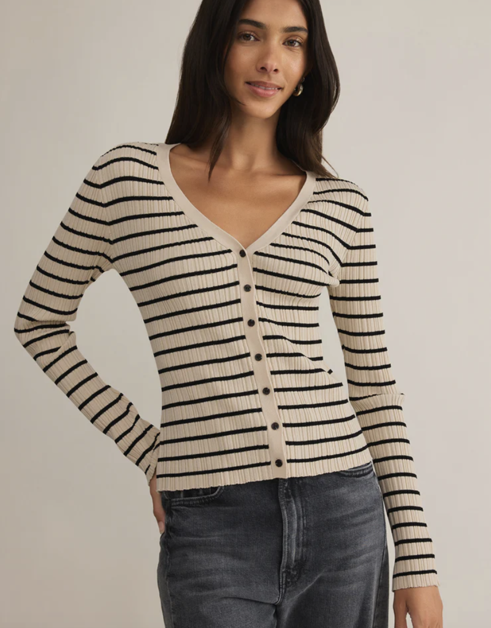 Z Supply Z Supply-ZW251295 - Jordana Stripe Sweater SS25