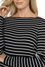 Liverpool Liverpool- Lm8e22Kt60 Ls boatneck knit top SS25