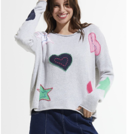 ZAKET & PLOVER Zaket & Plover- ZP7425u To the moon sweater SS25