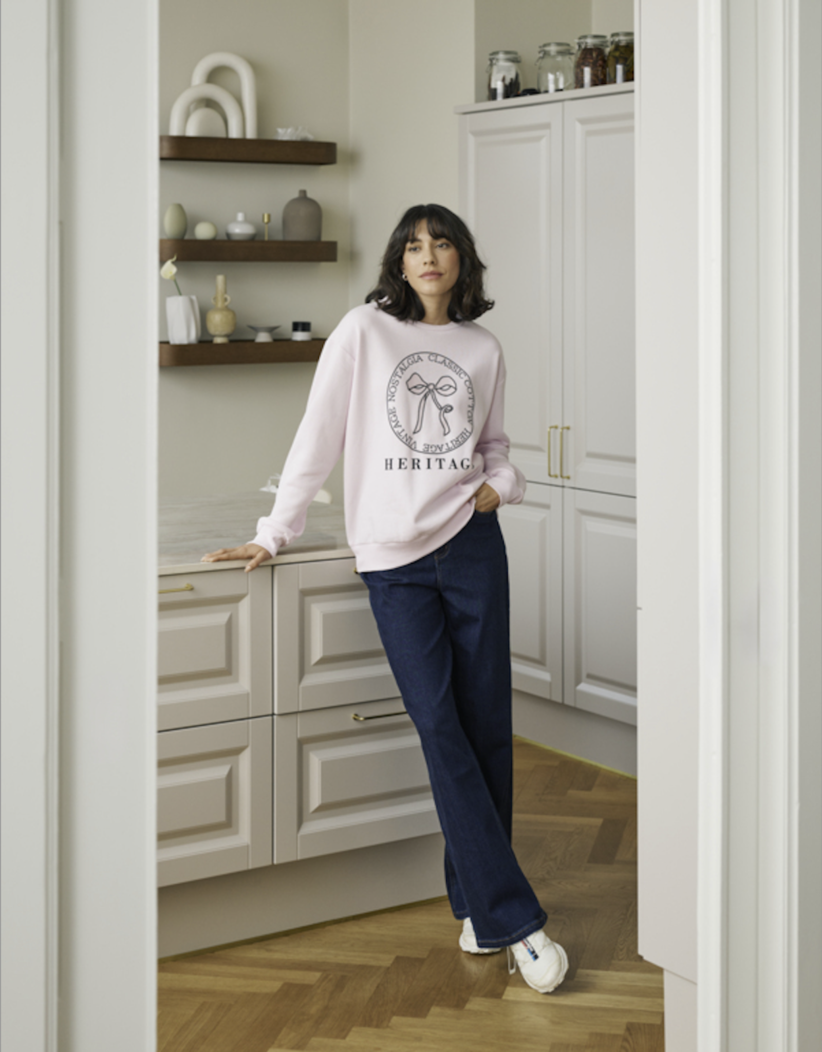 Kaffé Kaffé - KAellen Sweatshirt Lilac Snow  SS25