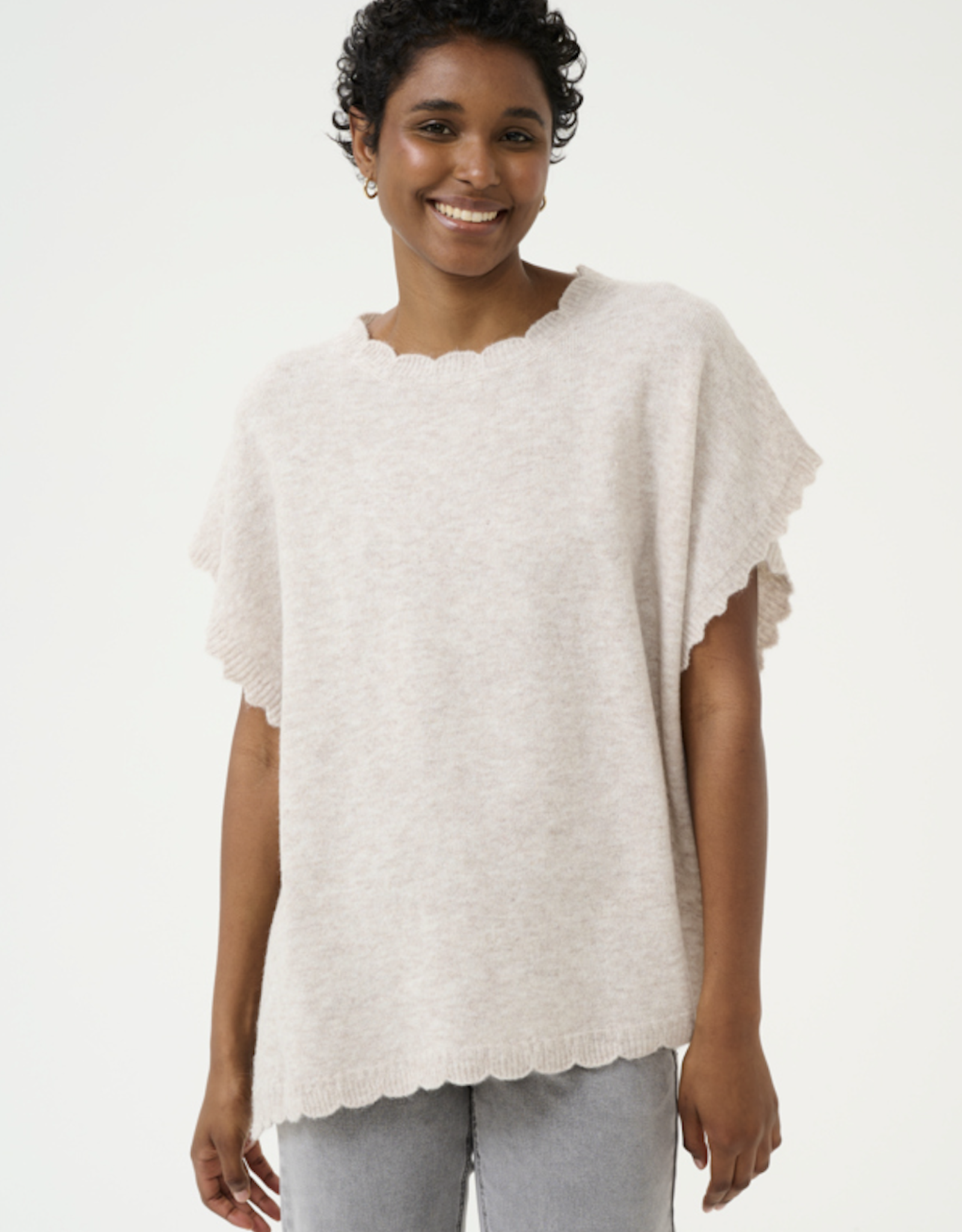 Cream Cream - CRDammi Knit Poncho SS25