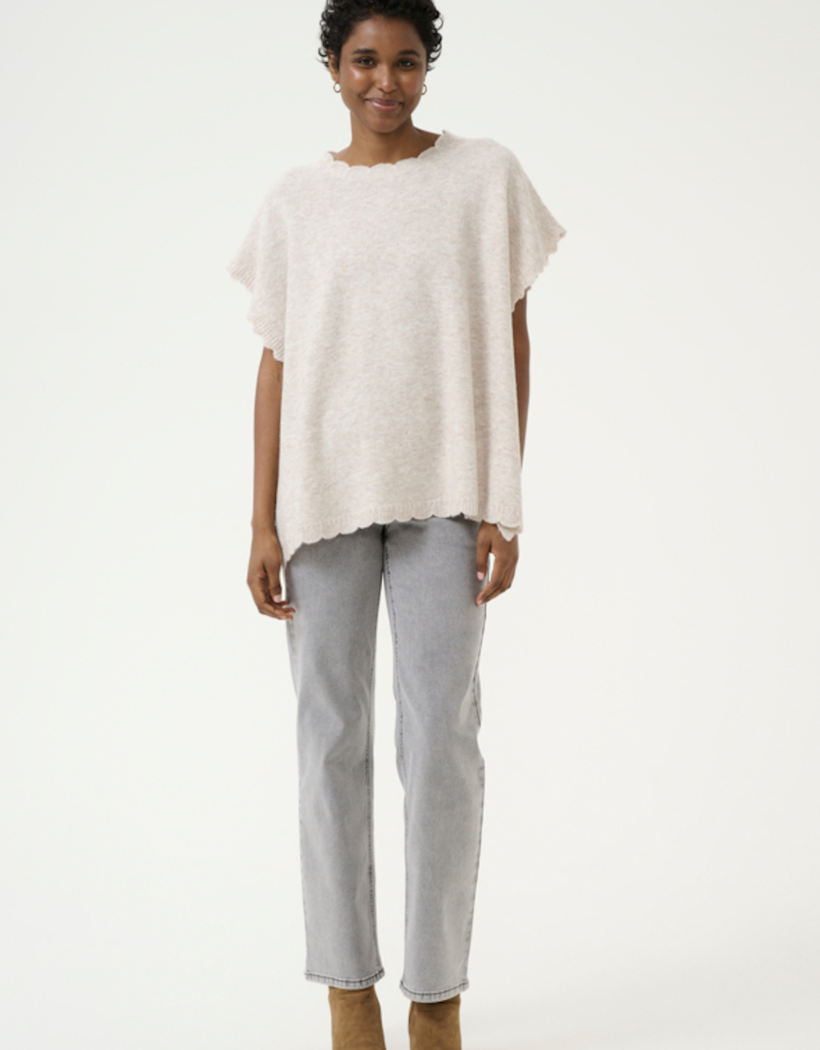 Cream Cream - CRDammi Knit Poncho SS25