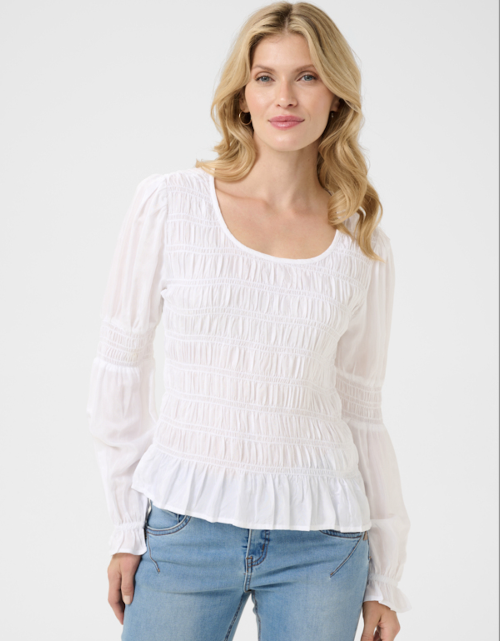 Cream Cream - CRHenva LS Blouse SS25