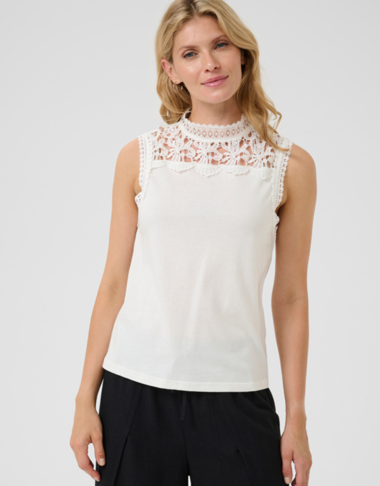 Cream Cream- CrLivy Sleeveless t-shirt SS25