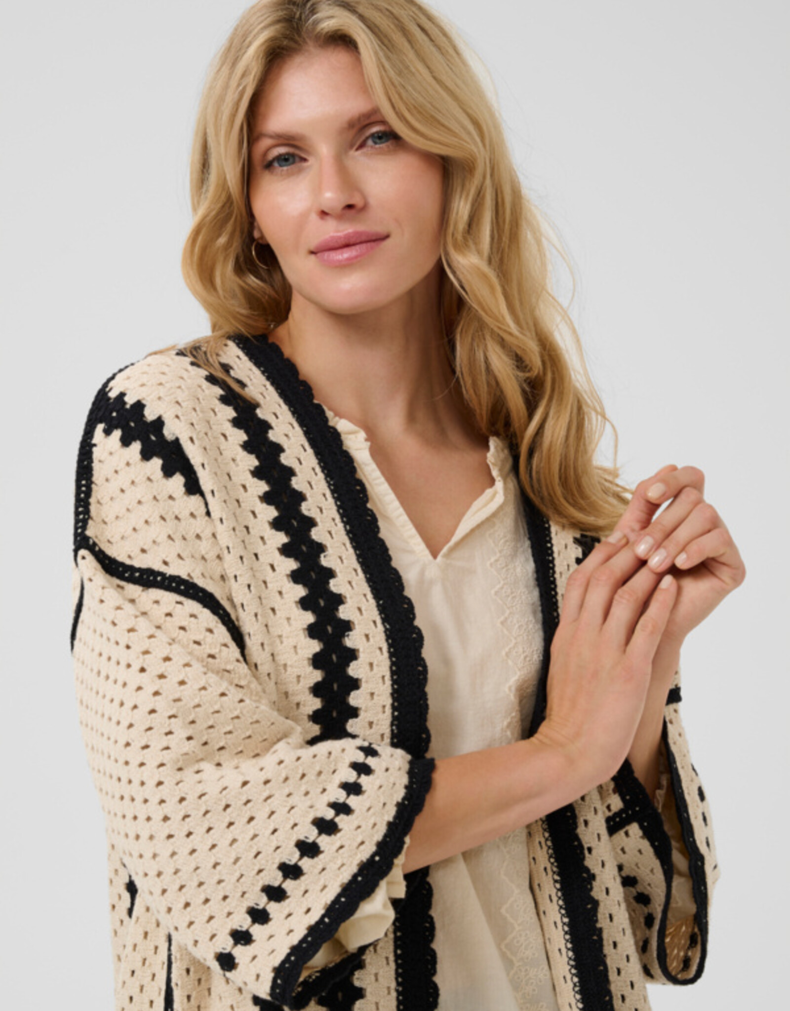 Cream Cream- CRJabie knit cardigan SS25