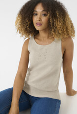 Cream Cream- CrSillar Knit top SS25