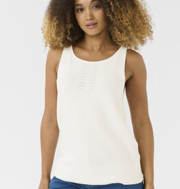Cream Cream- CrSillar Knit top SS25