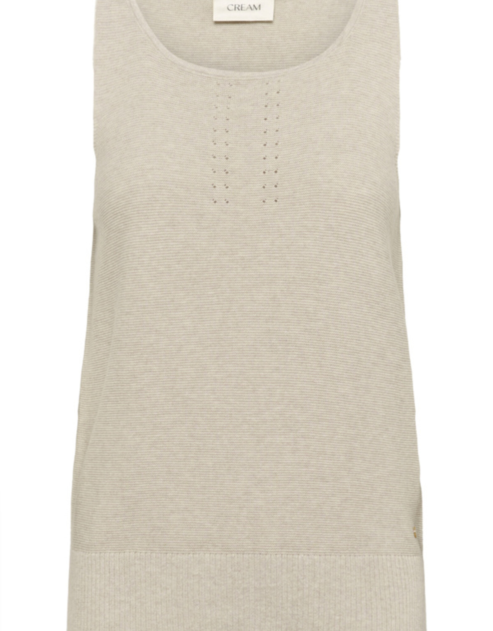 Cream Cream- CrSillar Knit top SS25