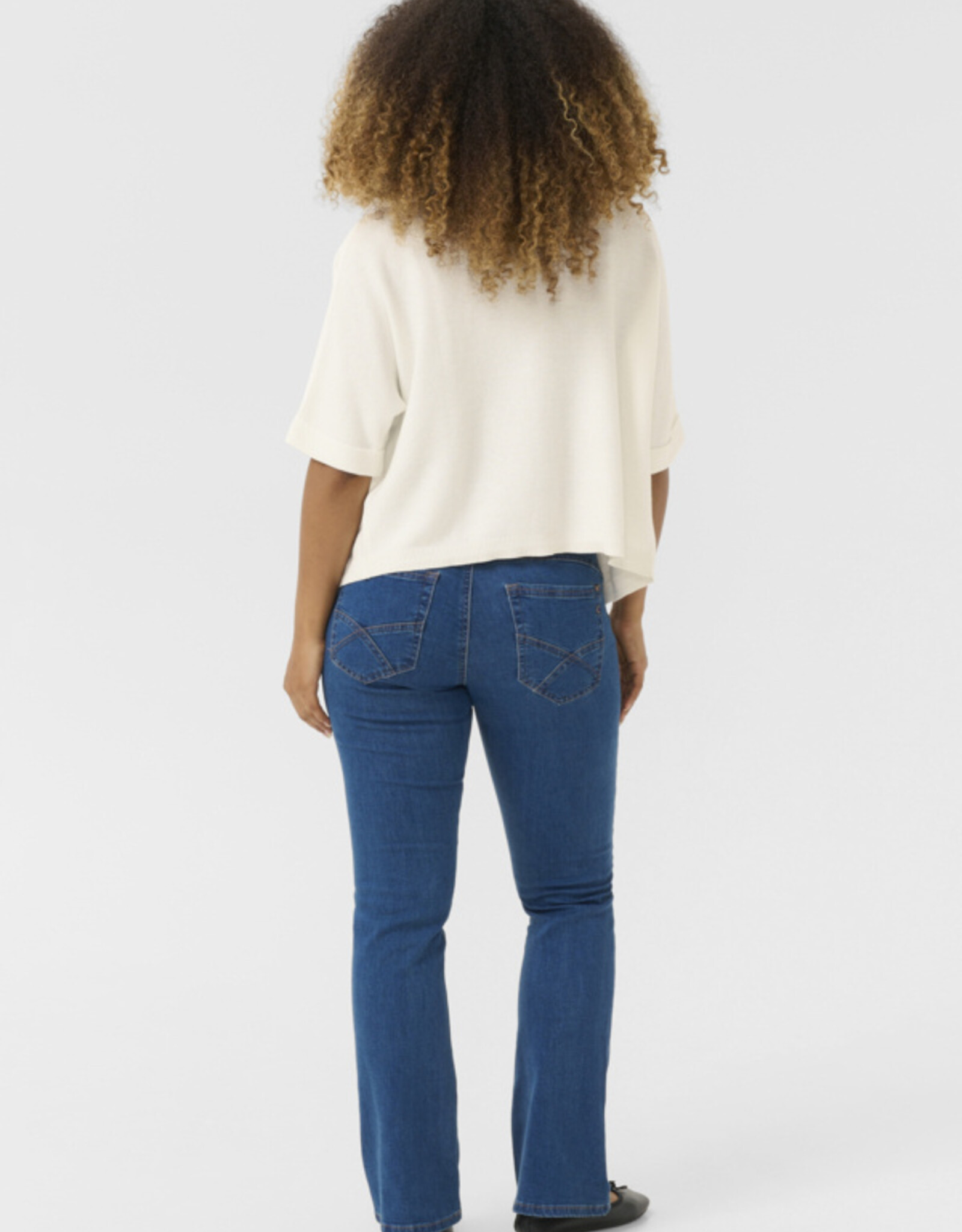 Cream Cream- CrSillar knit boléro SS25