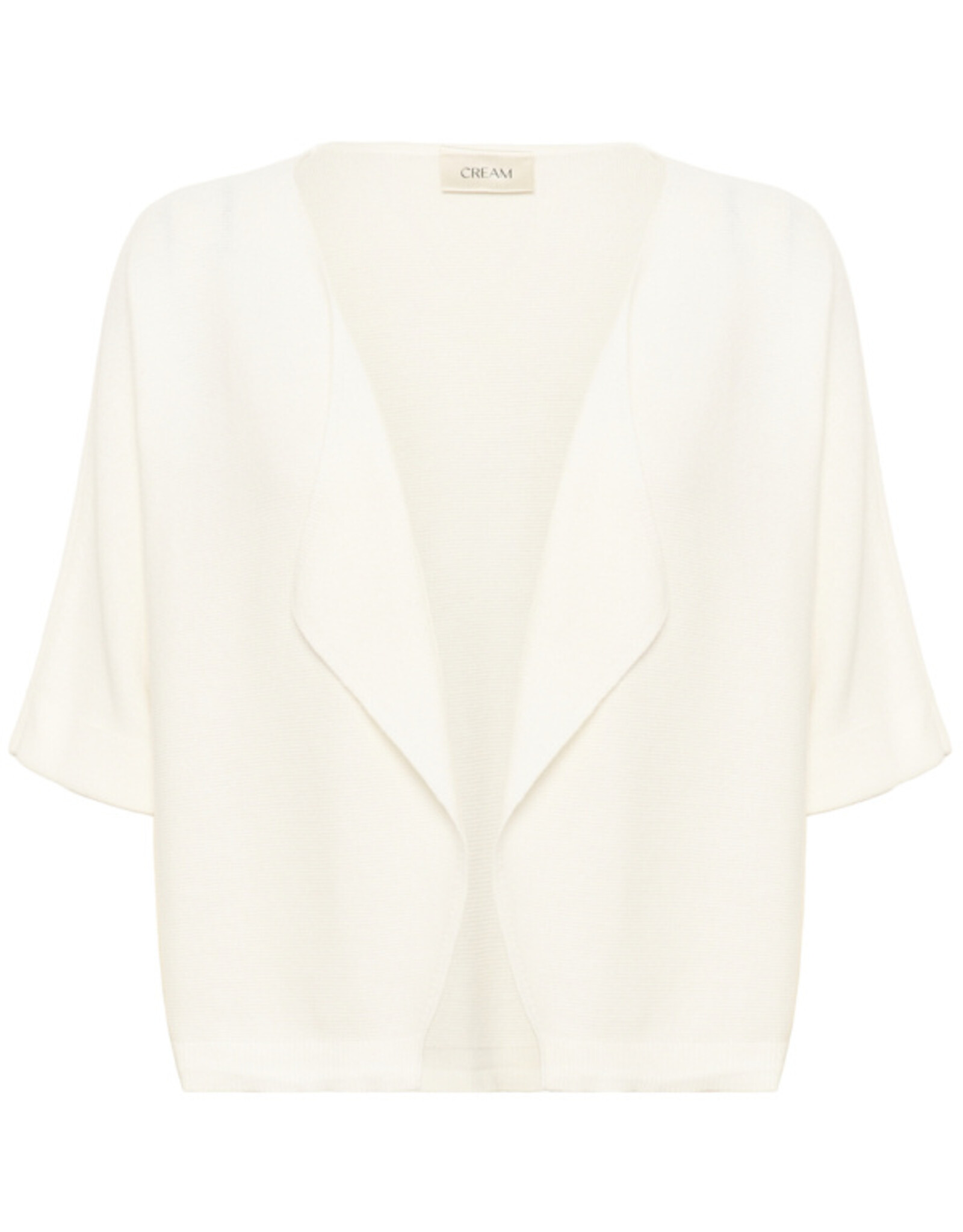 Cream Cream- CrSillar knit boléro SS25