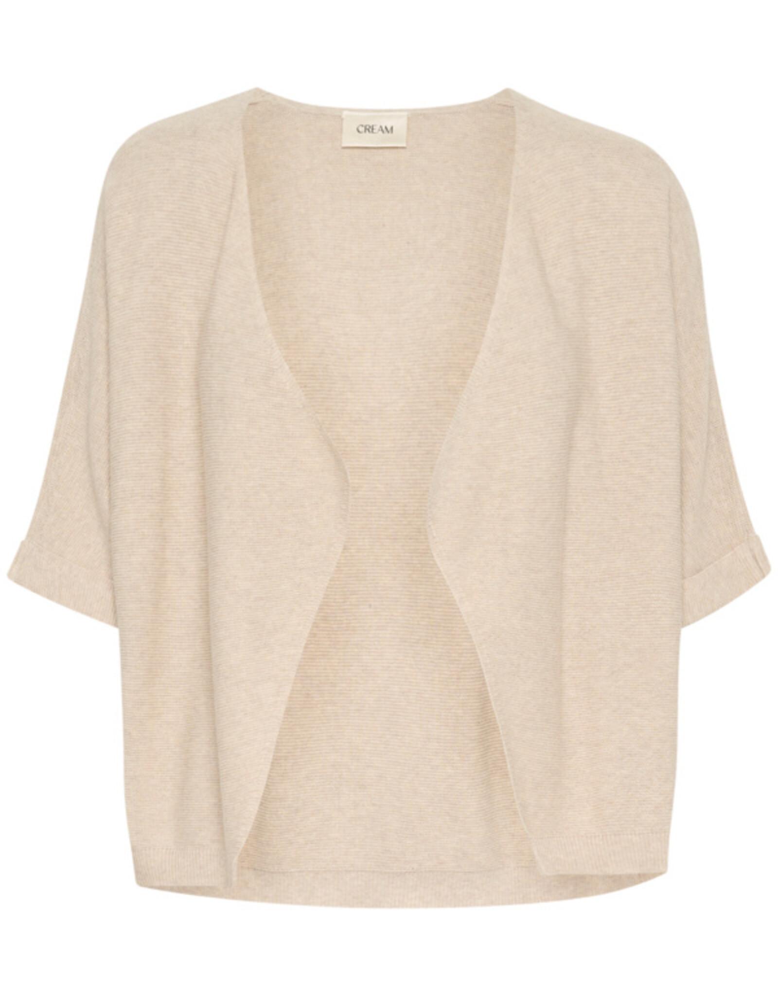 Cream Cream- CrSillar knit boléro SS25