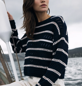 Z Supply Z Supply- ZW251196 Estero Stripe Sweater SS25