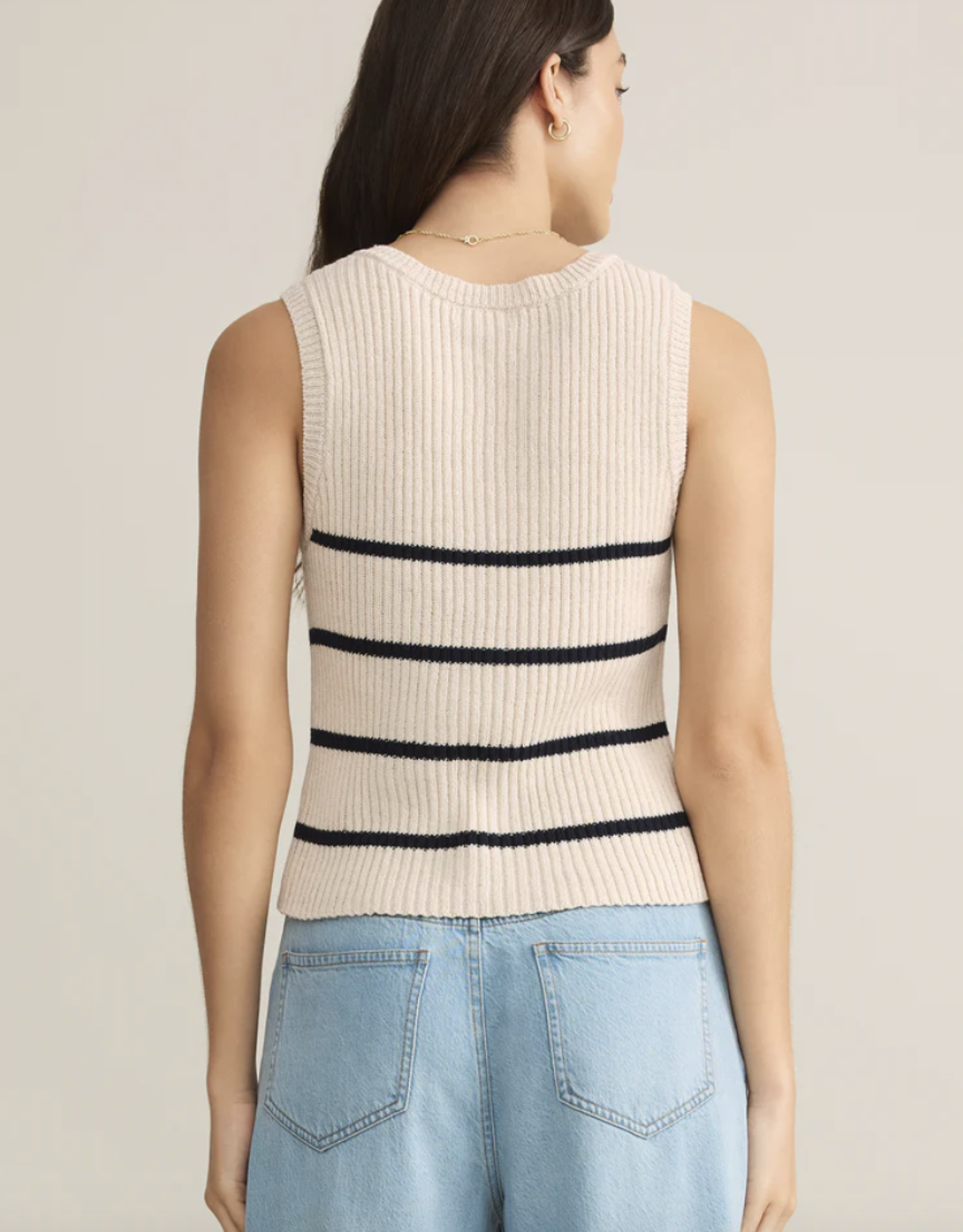 Z Supply Z Supply-ZW251321 Sycamore Stripe Sweater Vest