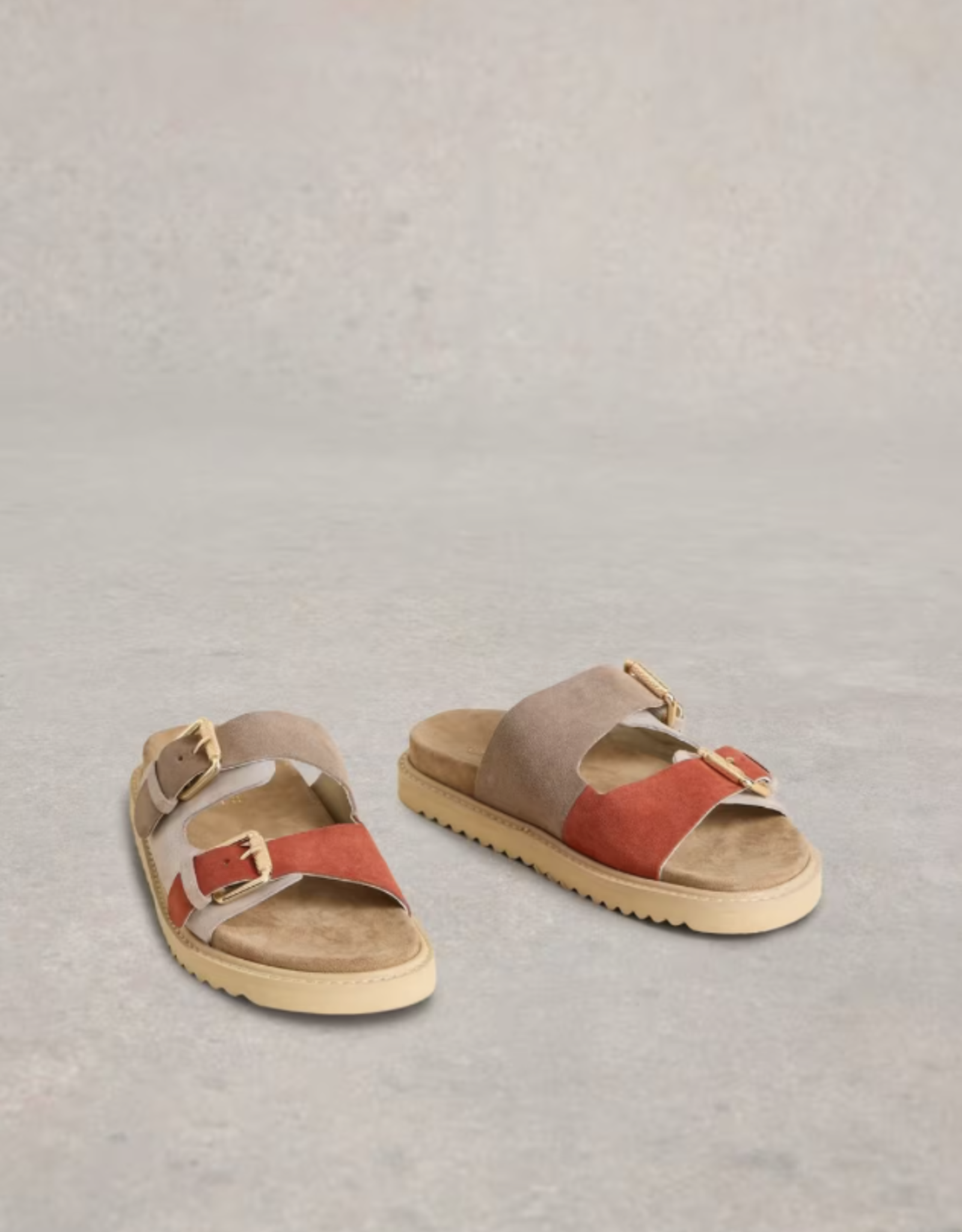 White Stuff White Stuff- 442848 Patty footbed sandal Natural SS25