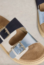 White Stuff White Stuff-442848 Patty Footbed Sandal Blue SS25