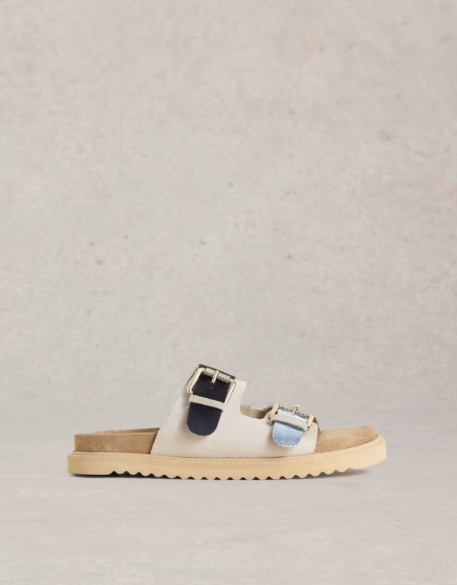 White Stuff White Stuff-442848 Patty Footbed Sandal Blue SS25