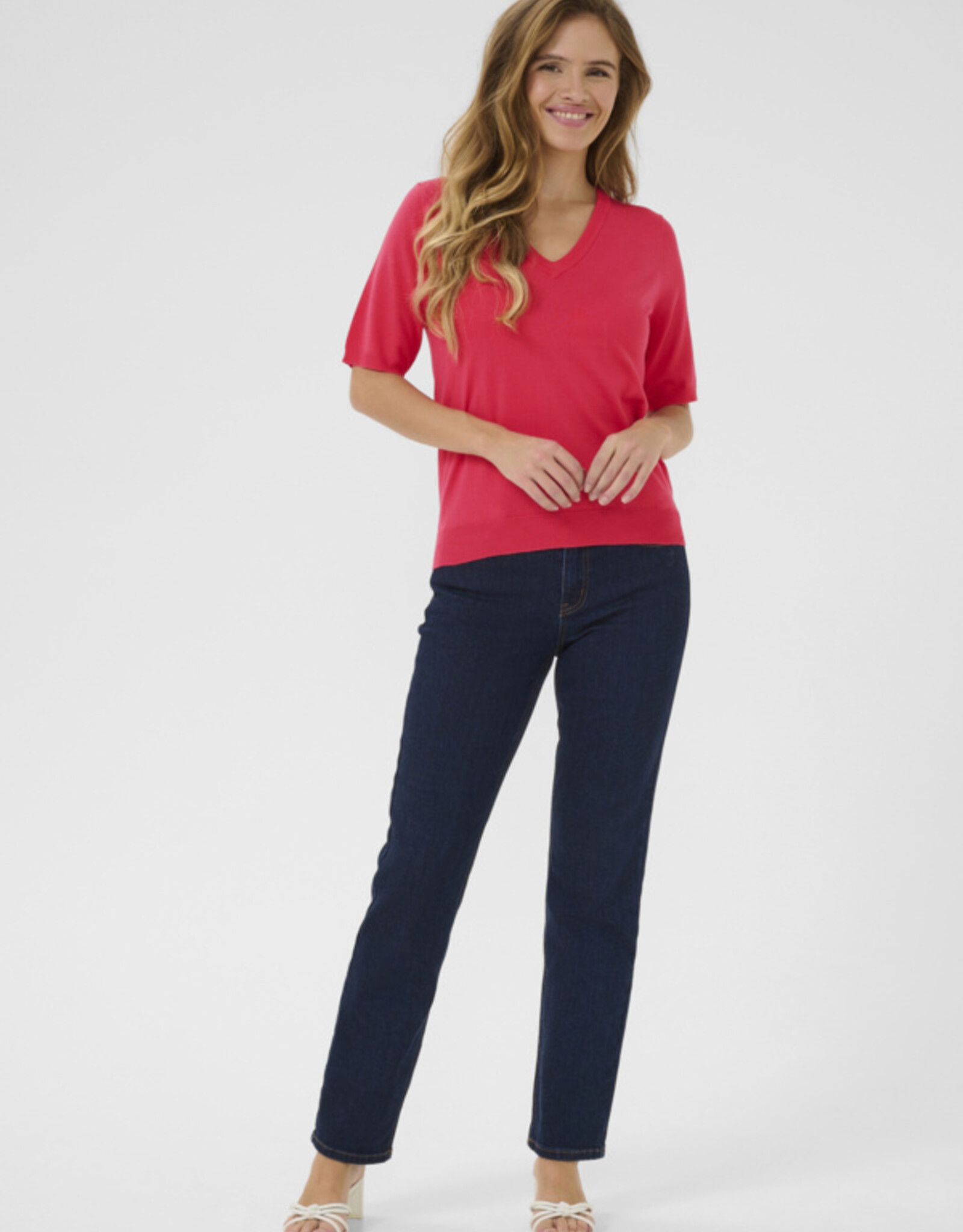Kaffé Kaffé- Kalizza V-neck Pullover SS25