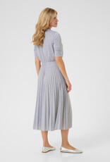 Cream Cream-Crfolo pleat robe SS25