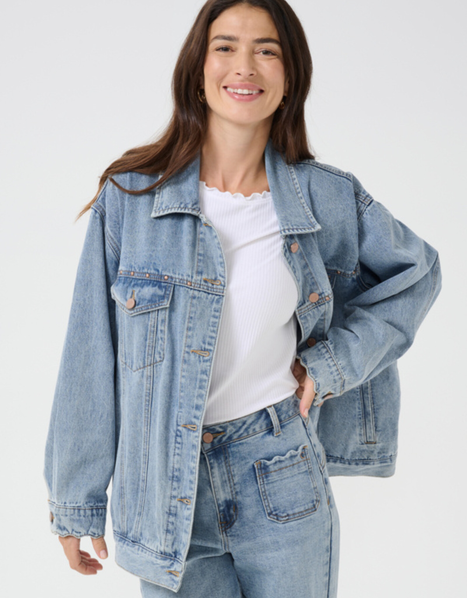 Cream Cream - CRgigi OZ demin jacket SS25