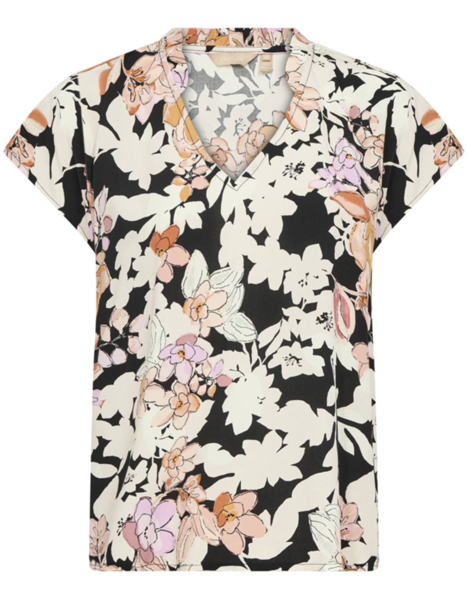 Culture Culture-Cuaudrey capsleeve blouse SS25