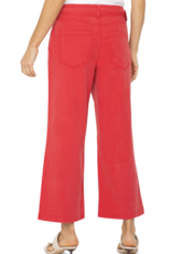 Liverpool Liverpool - LM4157FS03 Stride Cropped Wide Leg w/ self-belt SS25