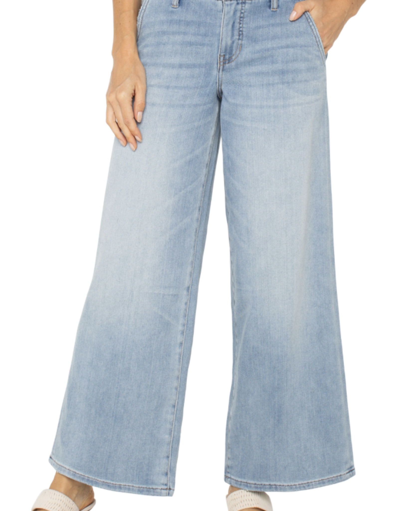 Liverpool Liverpool - LM4678SSL  Weekender Relaxed w/ Slant Pockets SS25