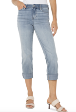 Liverpool Liverpool - LM2150CH1 Charlie Crop Wide Rolled Cuff SS25
