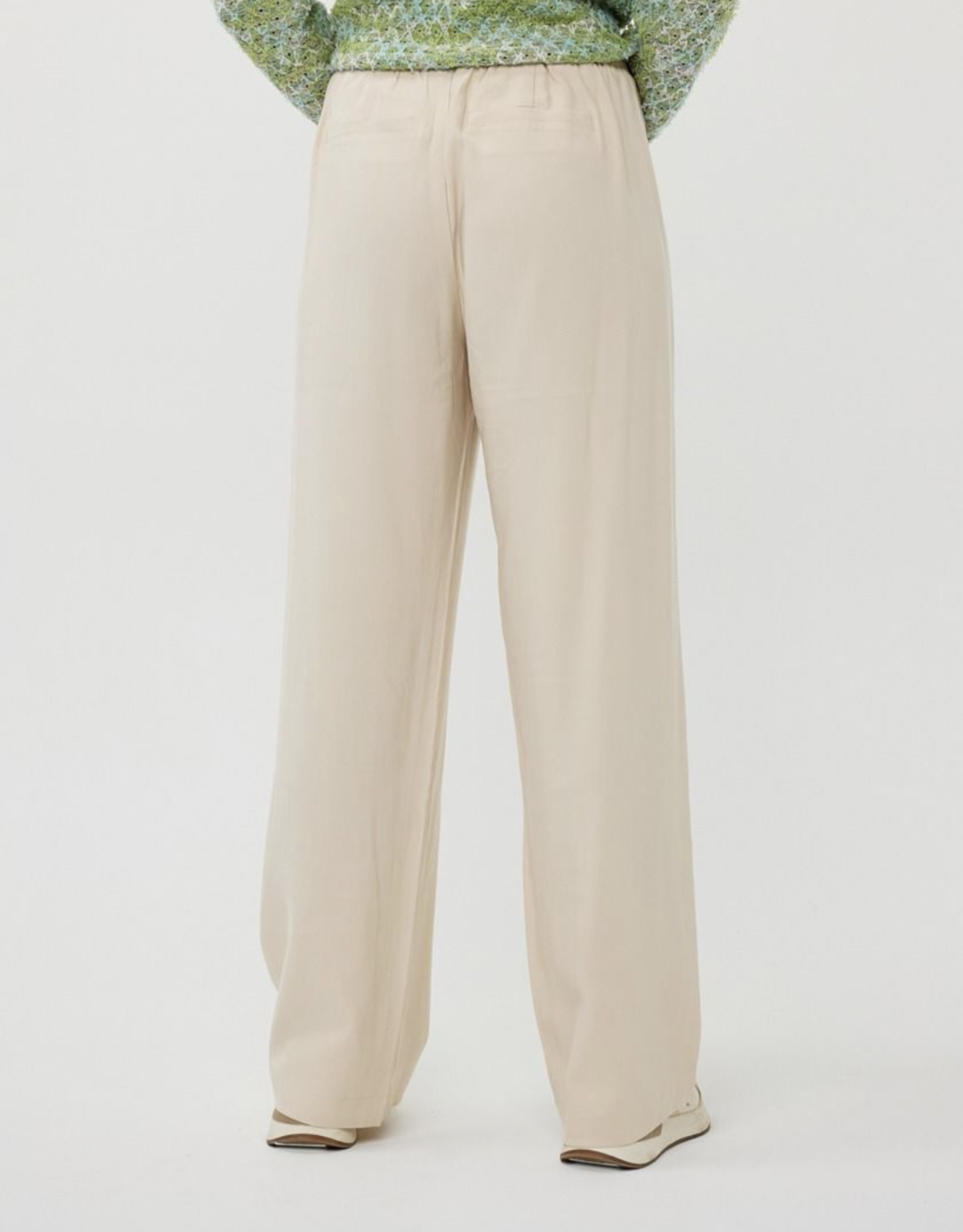 Esqualo Esqualo-Sp2510034 Trouser elastic WB SS25