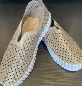 Ilse Jacobsen Ilse Jacobsen- Tulip3978 Silver white Flats SS25