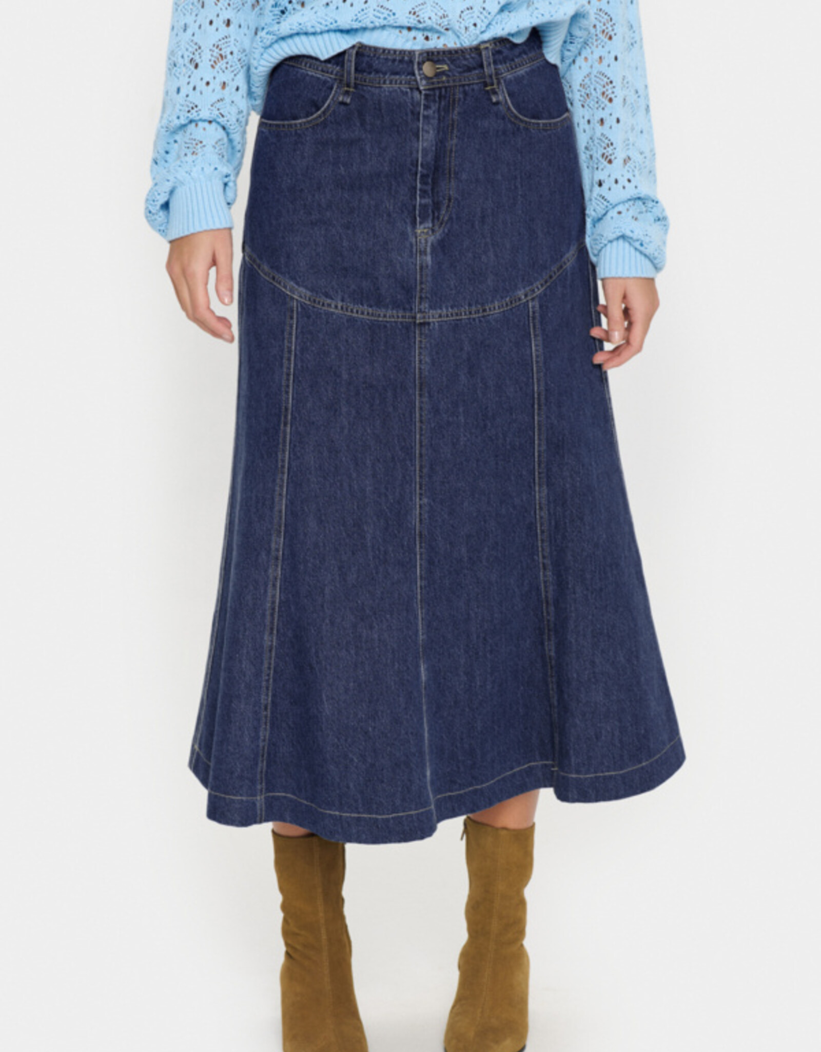 Saint-Tropez Saint Tropez - JoannSZ Denim Jupe SS25