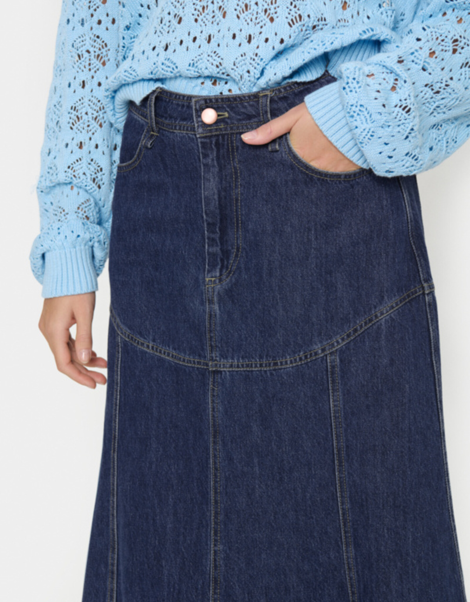 Saint-Tropez Saint Tropez - JoannSZ Denim Jupe SS25
