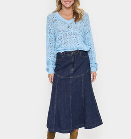 Saint-Tropez Saint Tropez - JoannSZ Denim Jupe SS25