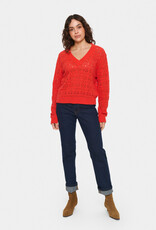 Saint-Tropez Saint Tropez- Junasz V-neck pullover  SS25