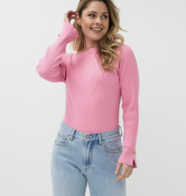 Esqualo Esqualo-Sp2507011 Chandail Rib basic SS25
