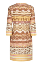 Esqualo Esqualo- Sp2530004 Robe imprimée genoux SS25