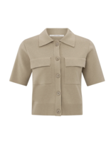 Yaya Yaya- 01010101 Short sleeve cardigan SS25