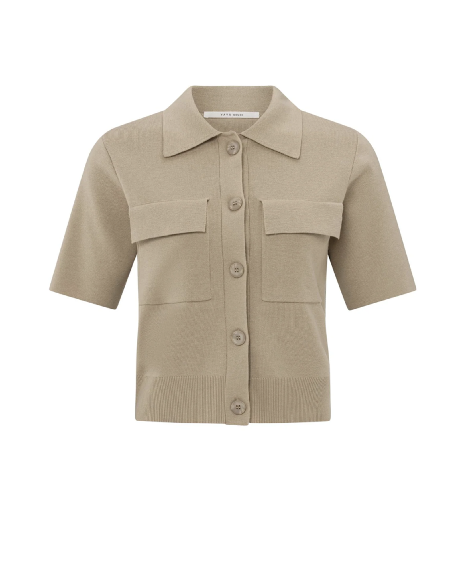 Yaya Yaya- 01010101 Short sleeve cardigan SS25