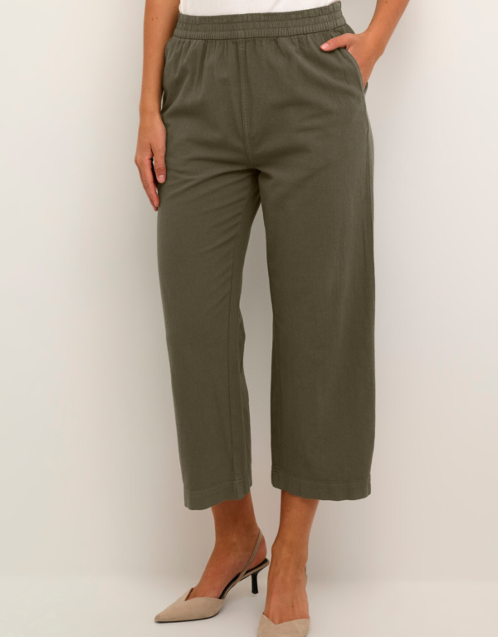 Kaffé Kaffe - KAnaya Culotte Pantalon (Grape Leaf) SS25