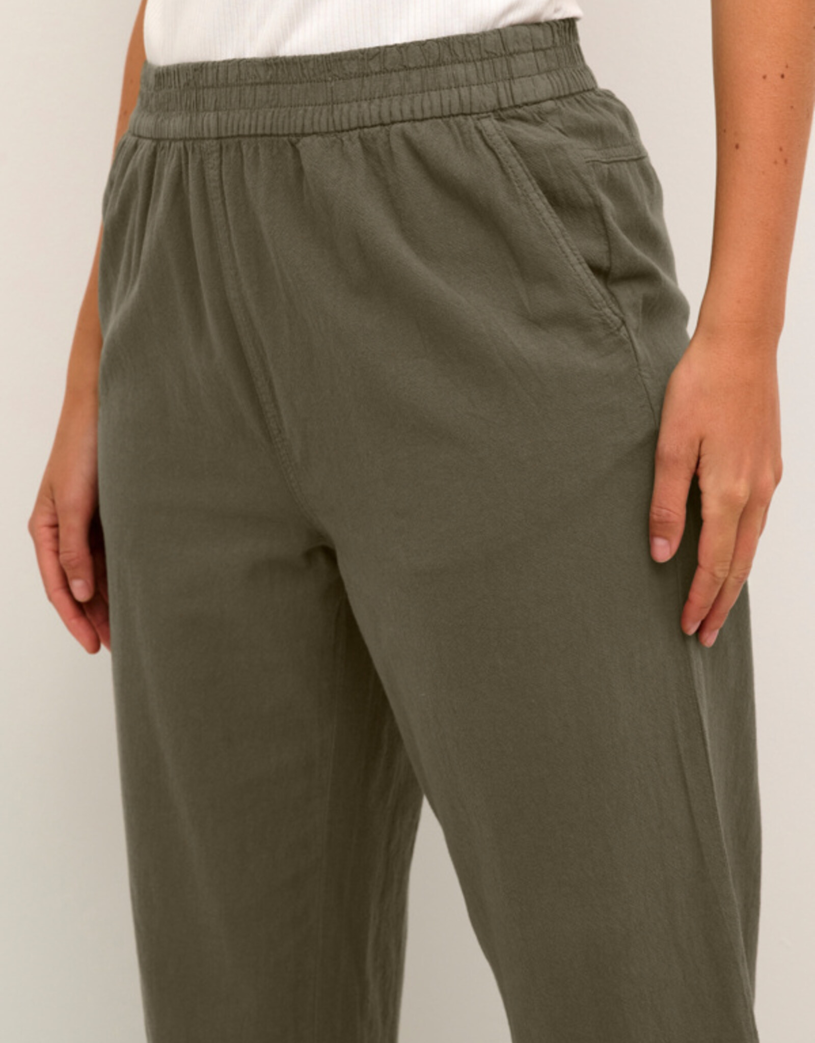 Kaffé Kaffe - KAnaya Culotte Pantalon (Grape Leaf) SS25