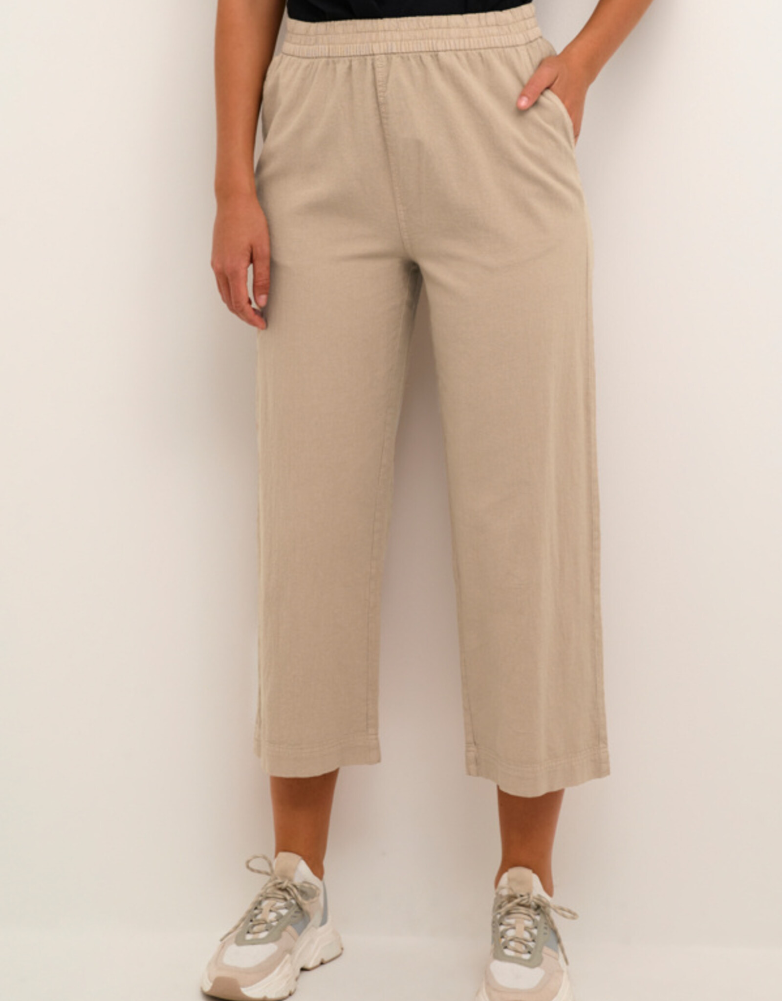 Kaffé Kaffe - KAnaya Culotte Pantalon (Classic Sand) SS25