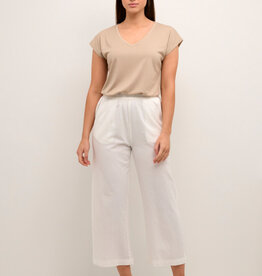 Kaffé Kaffe - KAnaya Culotte Pantalon (Chalk) SS25