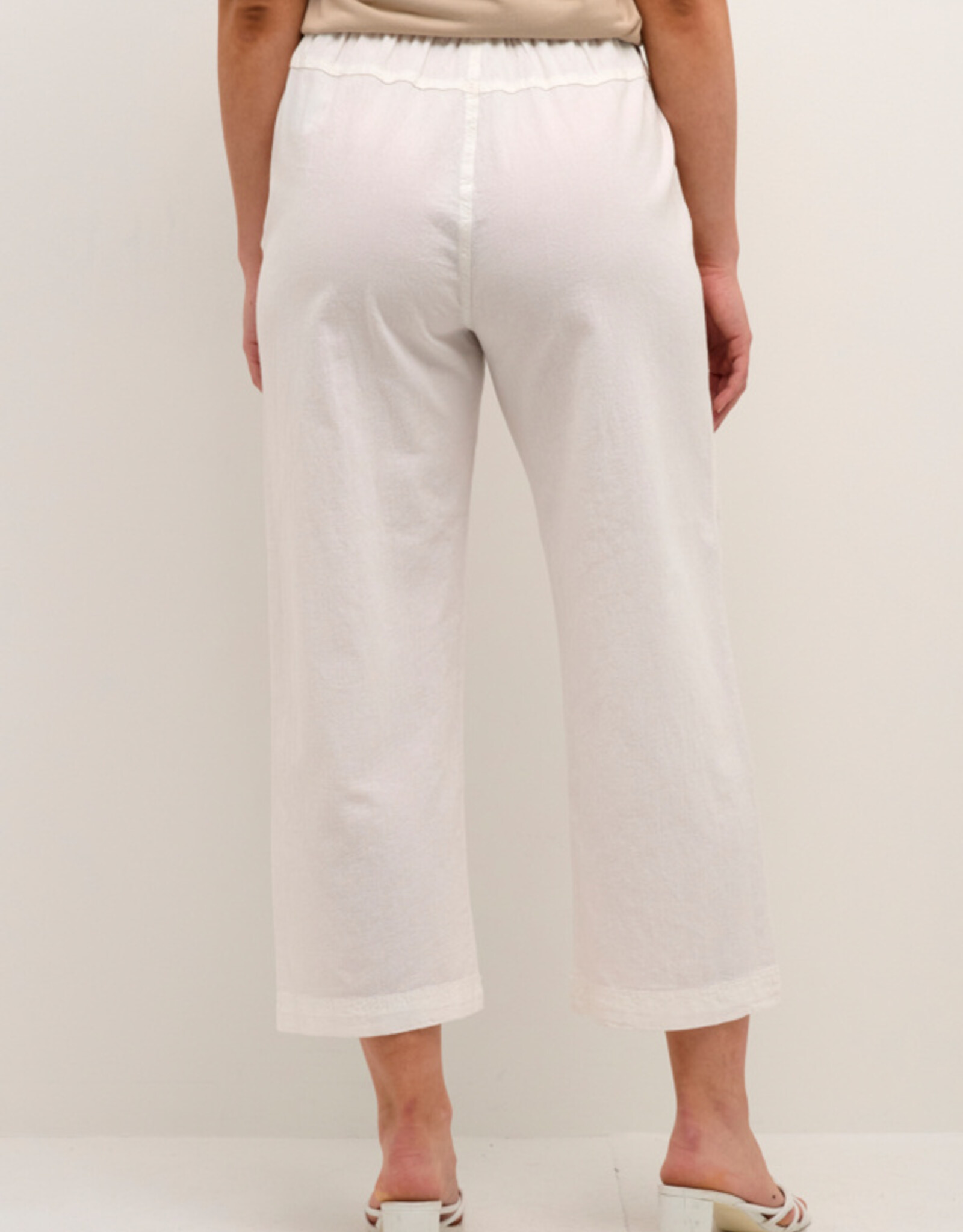 Kaffé Kaffe - KAnaya Culotte Pantalon (Chalk) SS25