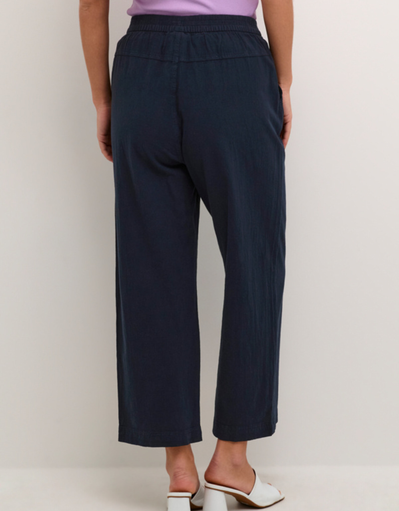 Kaffé Kaffe - KAnaya Culotte Pantalon (Midnight Marine) SS25