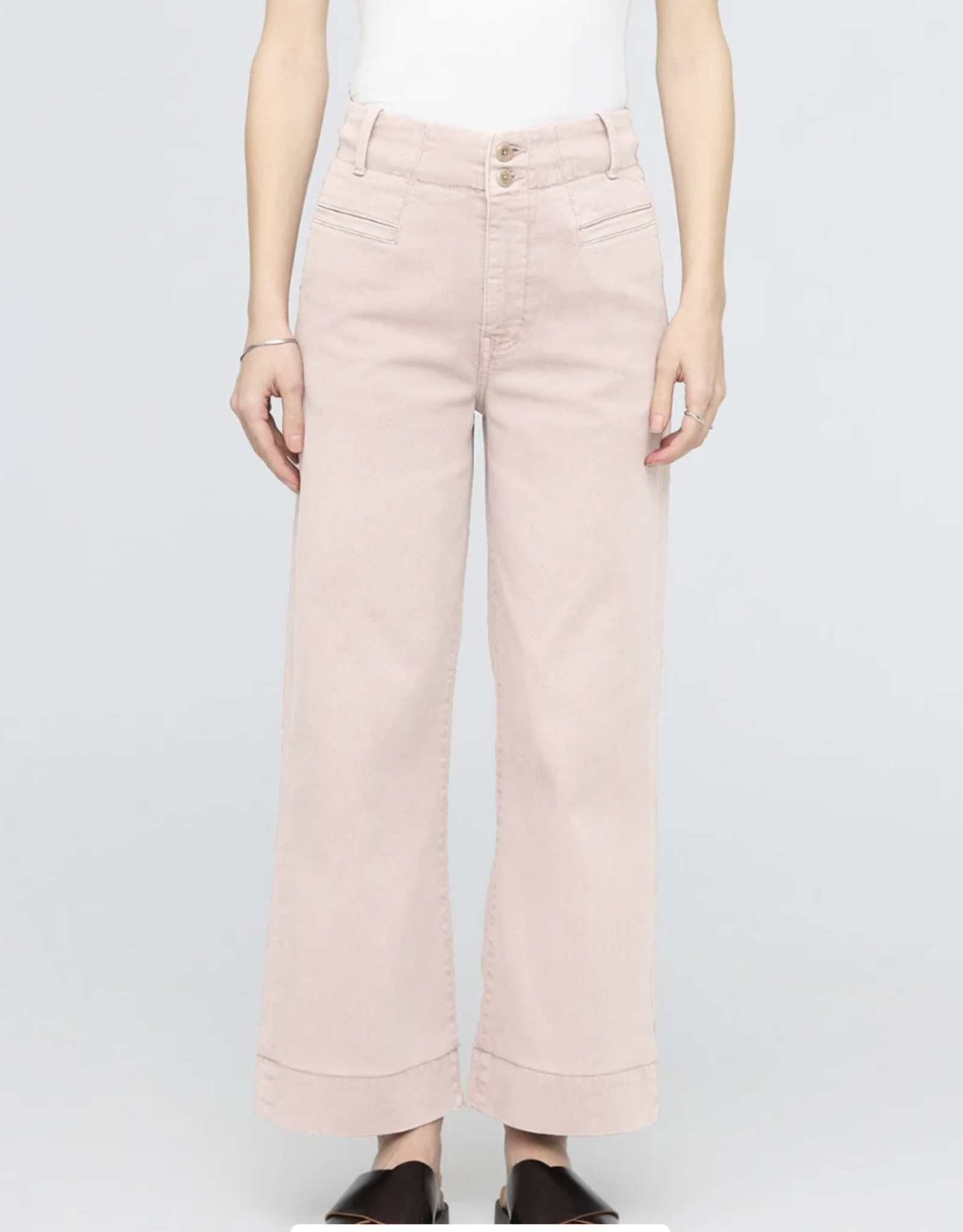 DU/ER DU/ER- Lux twill high rise trouser  SS25