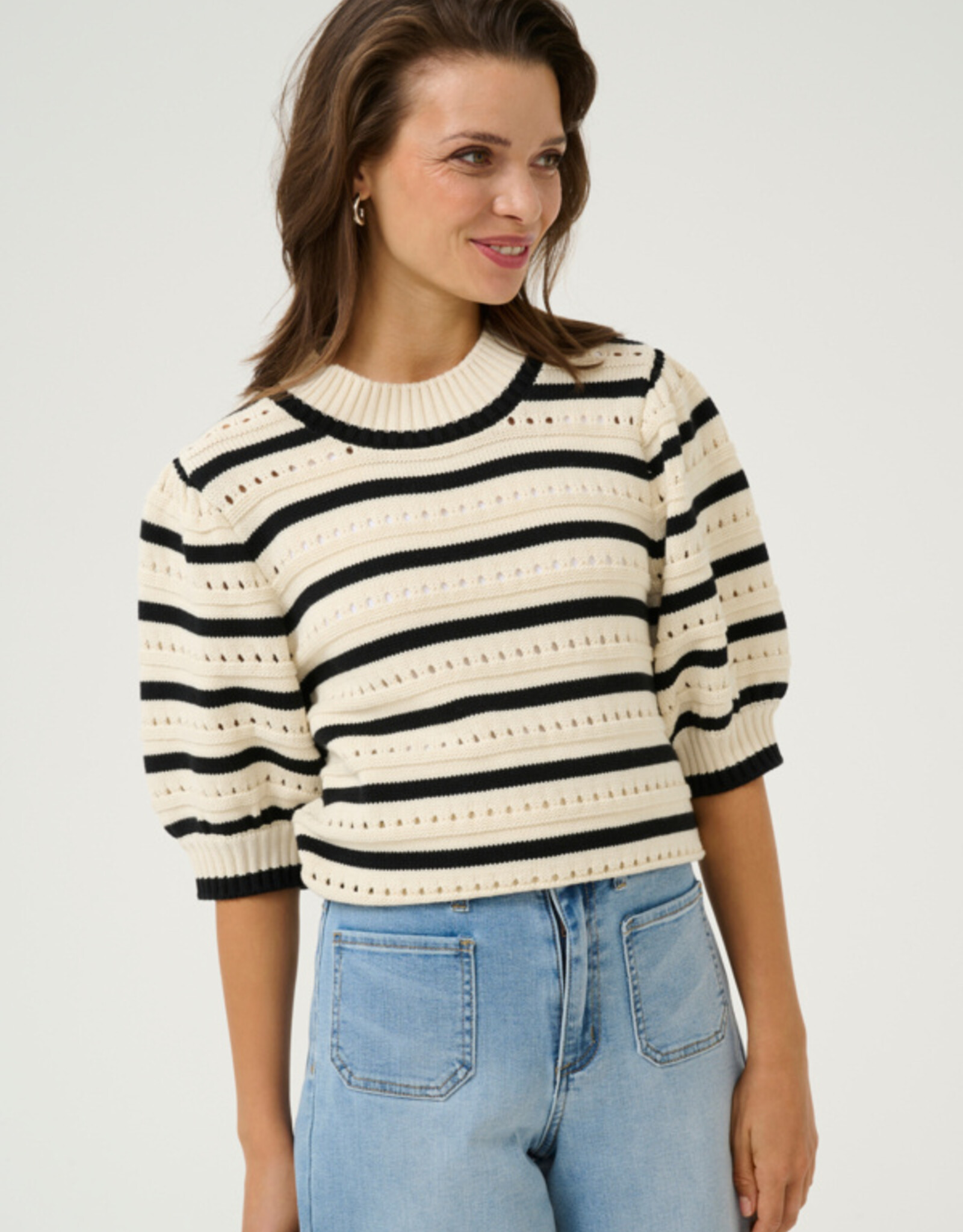 Kaffé Kaffe - KAevelyn Knit Haut SS25
