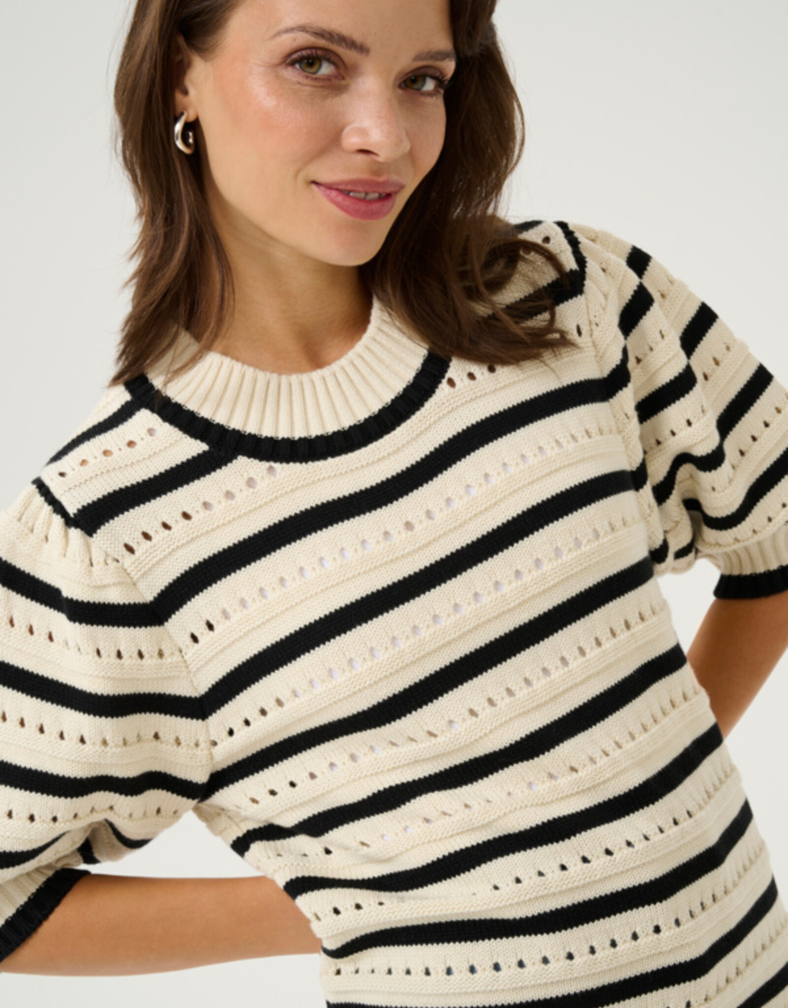 Kaffé Kaffe - KAevelyn Knit Haut SS25