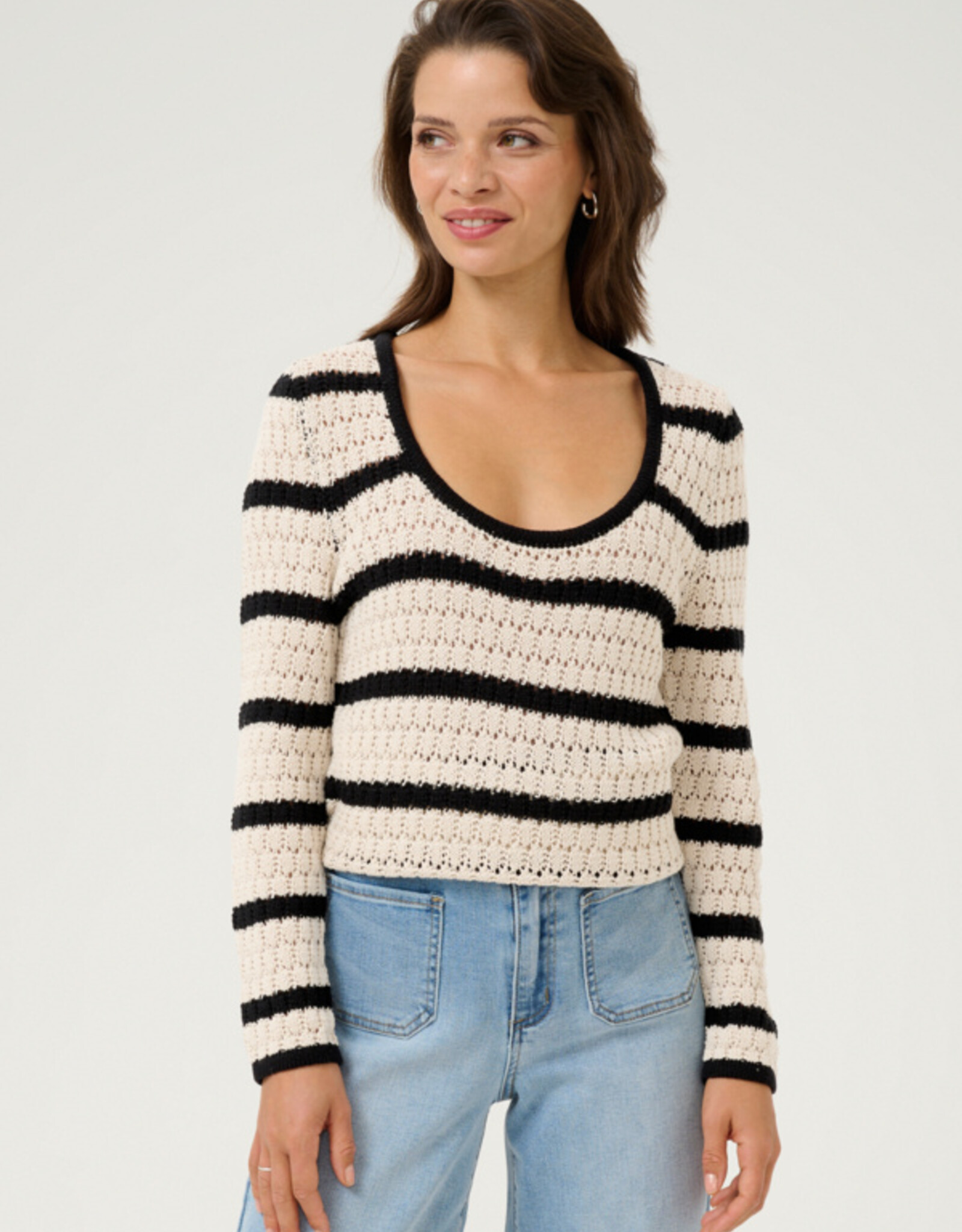 Kaffé Kaffe - KAeleanore Knit Longsleeve SS25